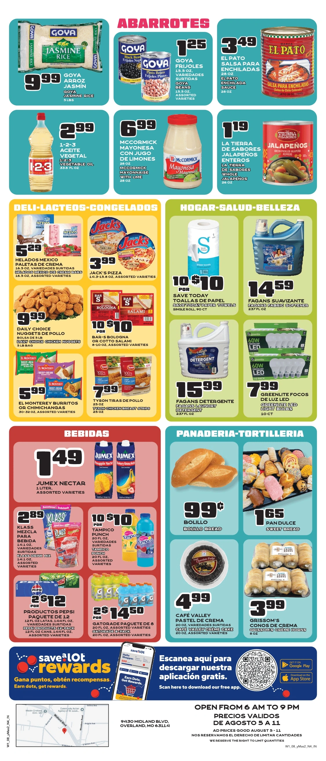 Save a Lot Food Stores flyer page 2