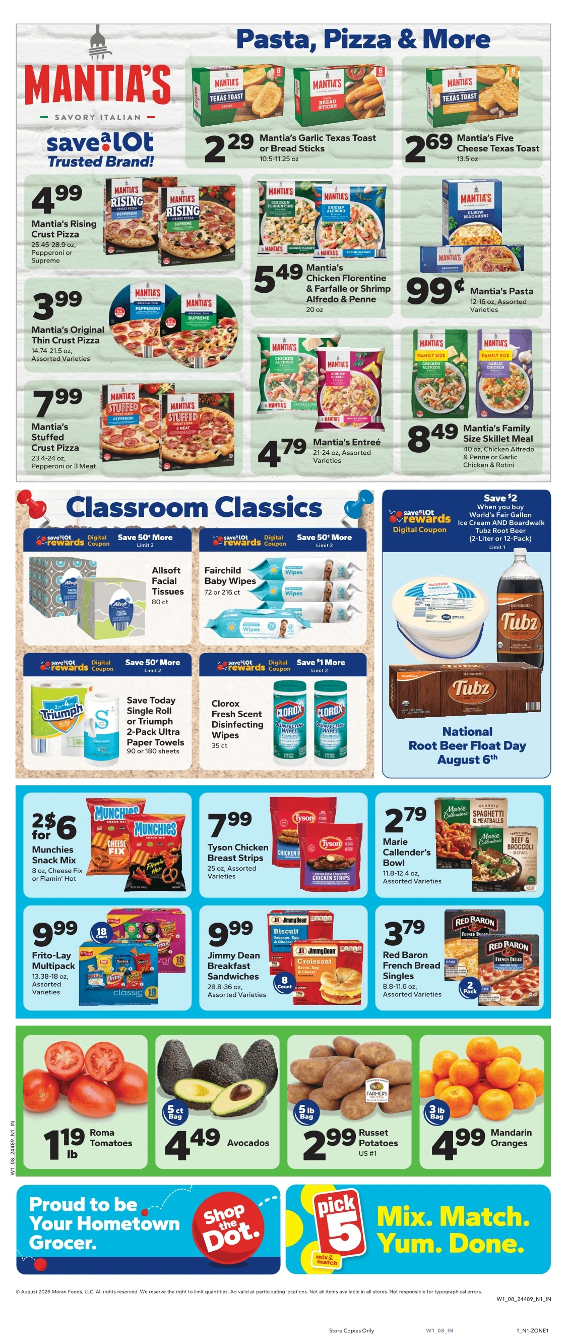 Save a Lot Food Stores flyer page 2