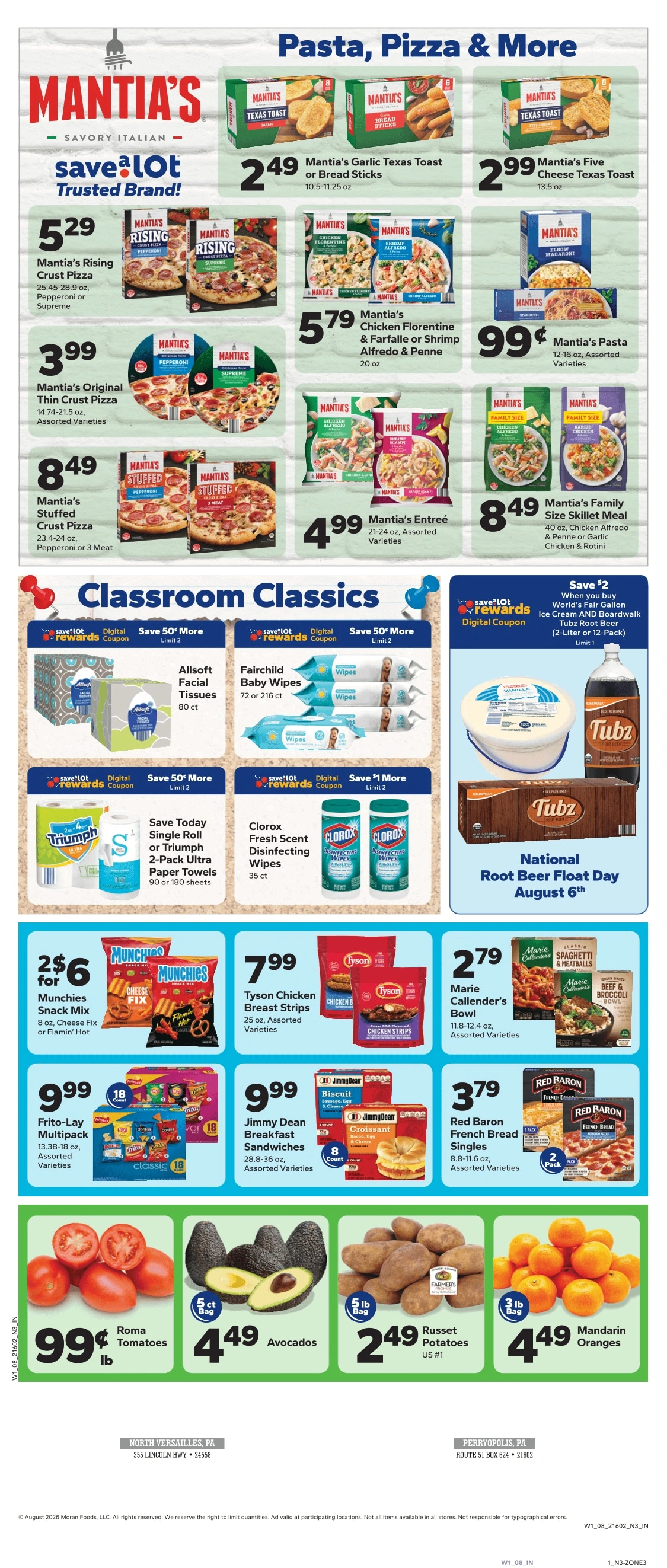 Save a Lot Food Stores flyer page 2