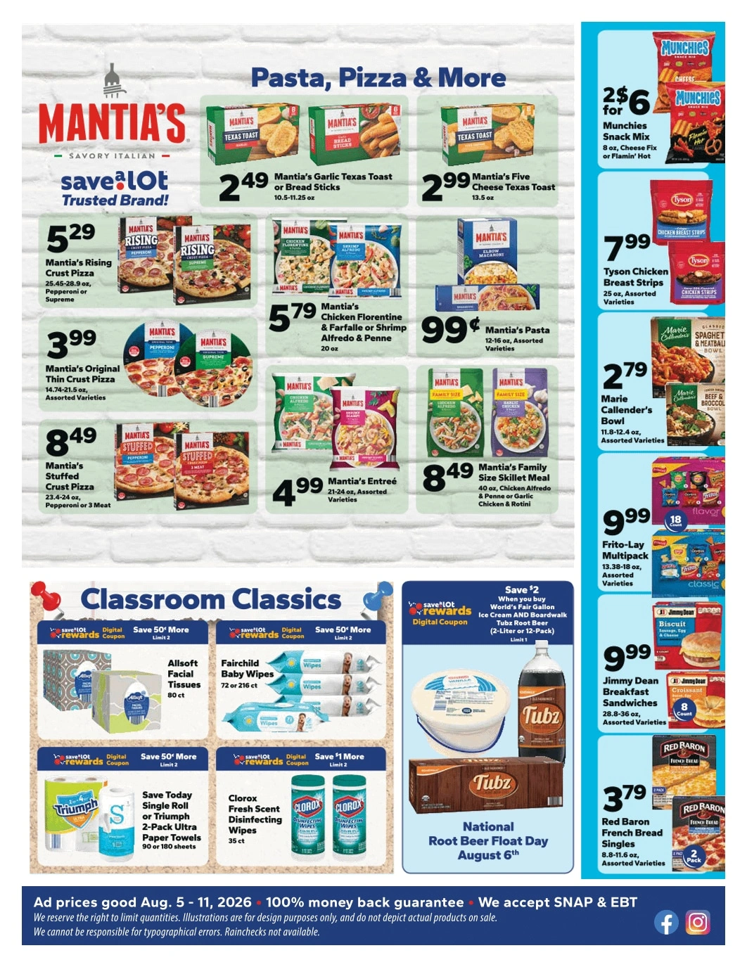 Save a Lot Food Stores flyer page 2