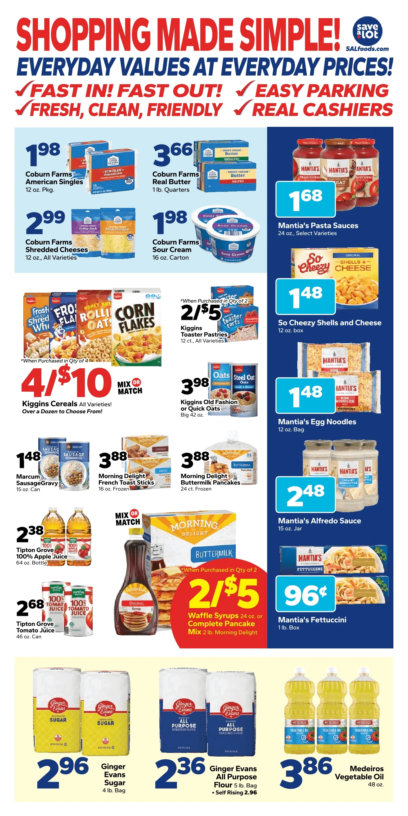 Save a Lot Food Stores flyer page 3