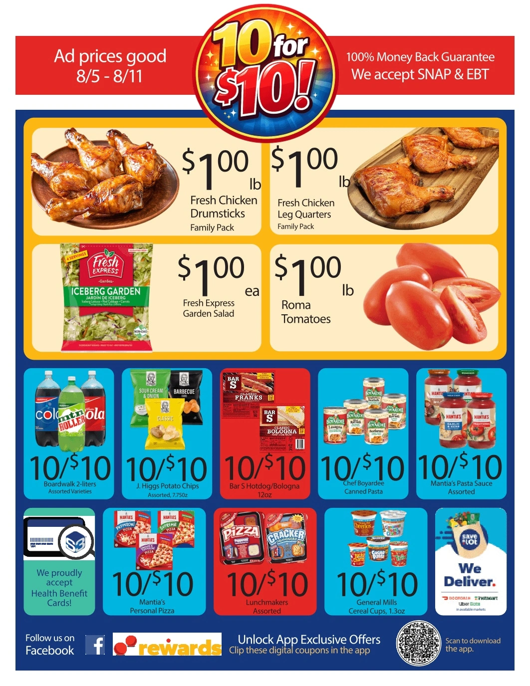 Save a Lot Food Stores flyer page 1