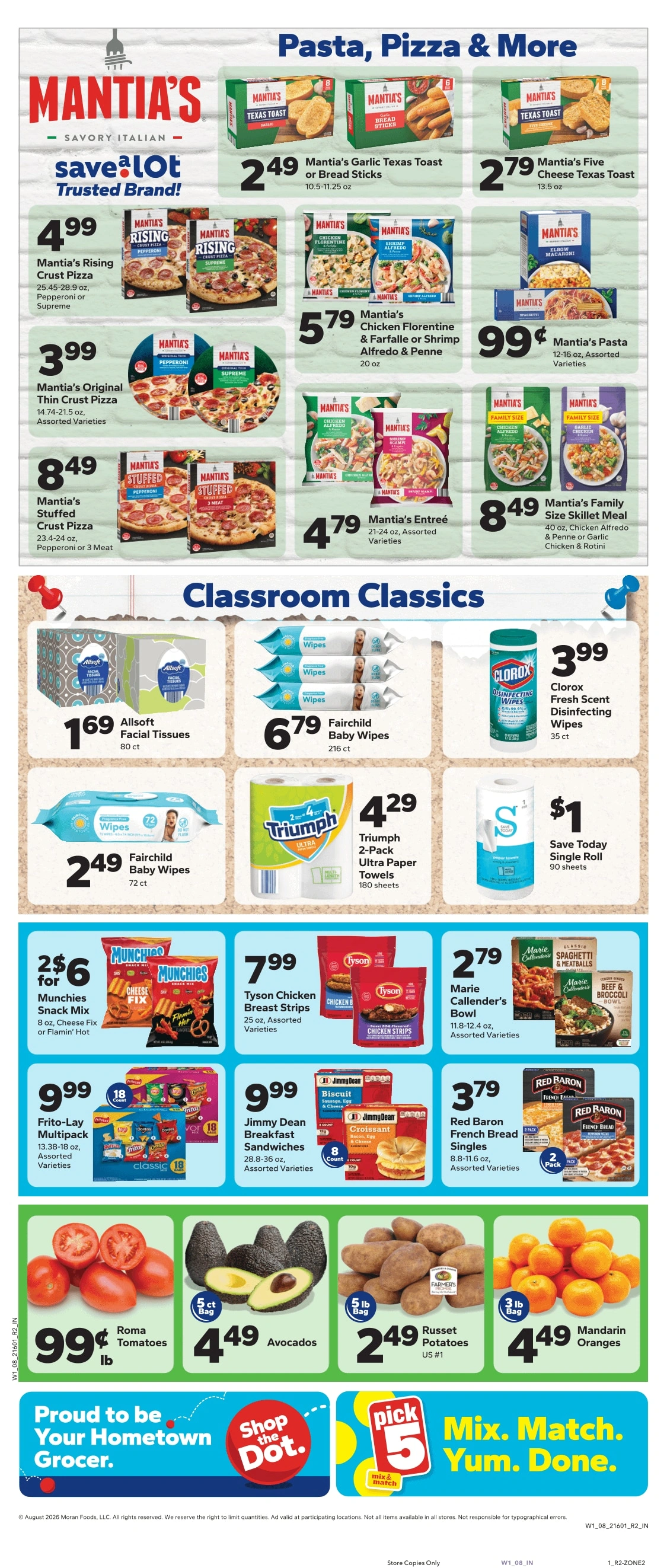 Save a Lot Food Stores flyer page 2