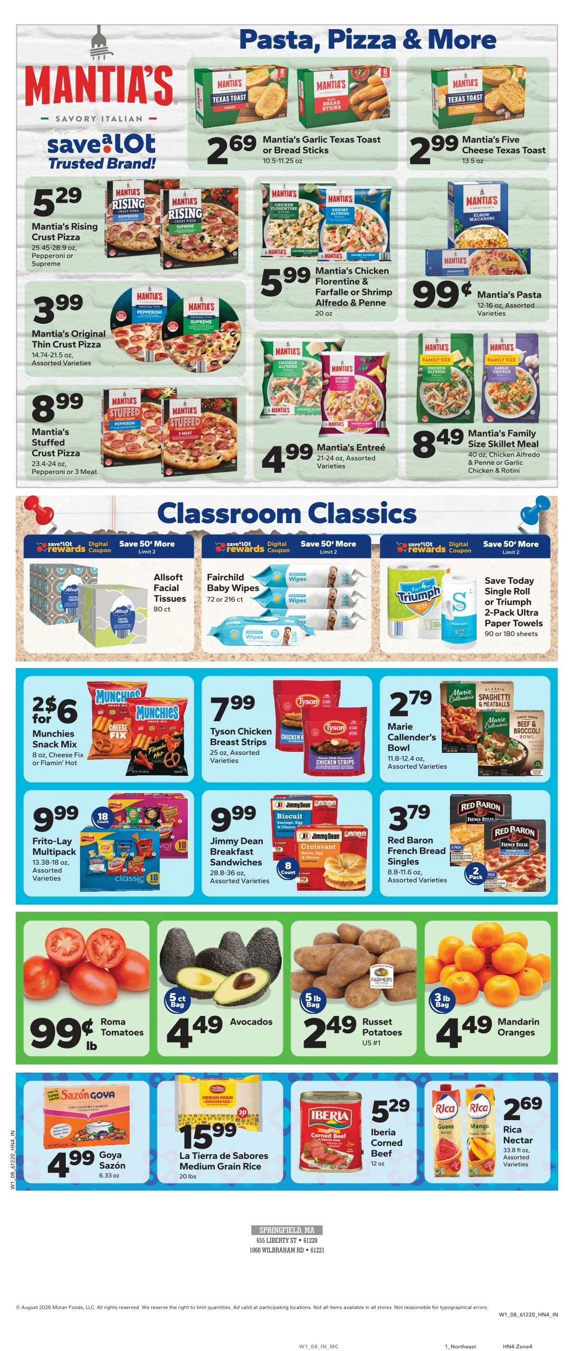 Save a Lot Food Stores flyer page 2