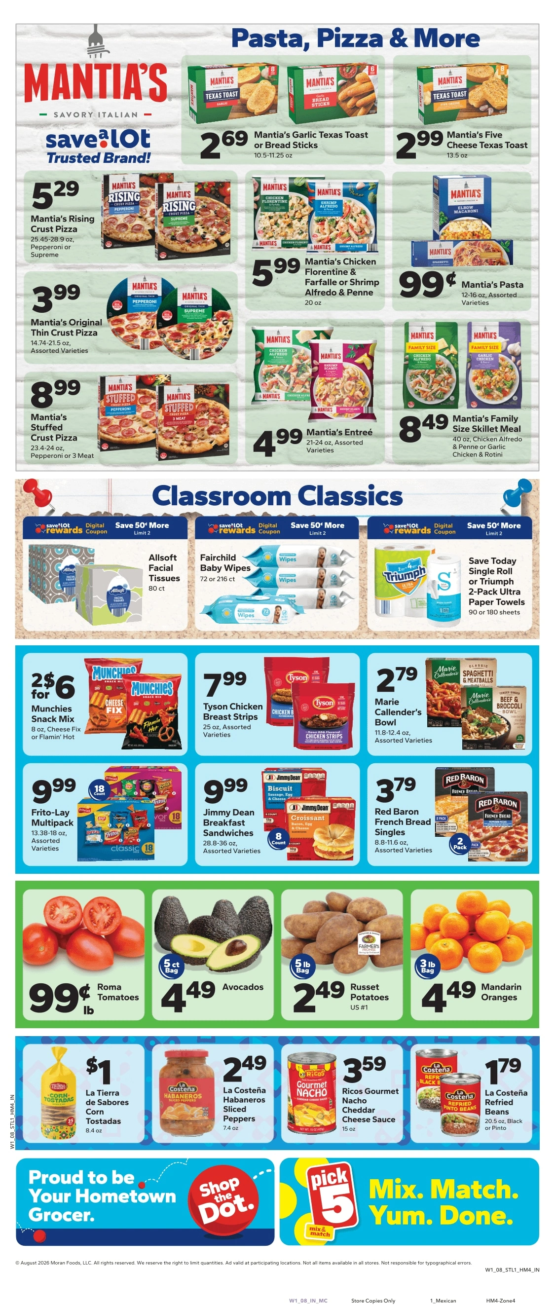Save a Lot Food Stores flyer page 2