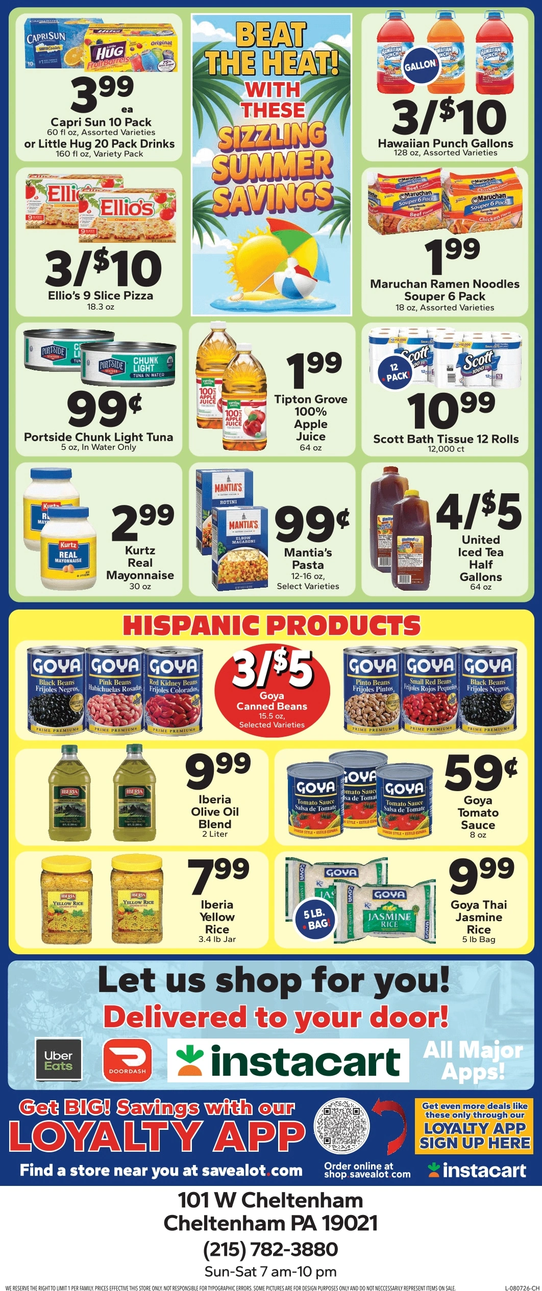 Save a Lot Food Stores flyer page 2