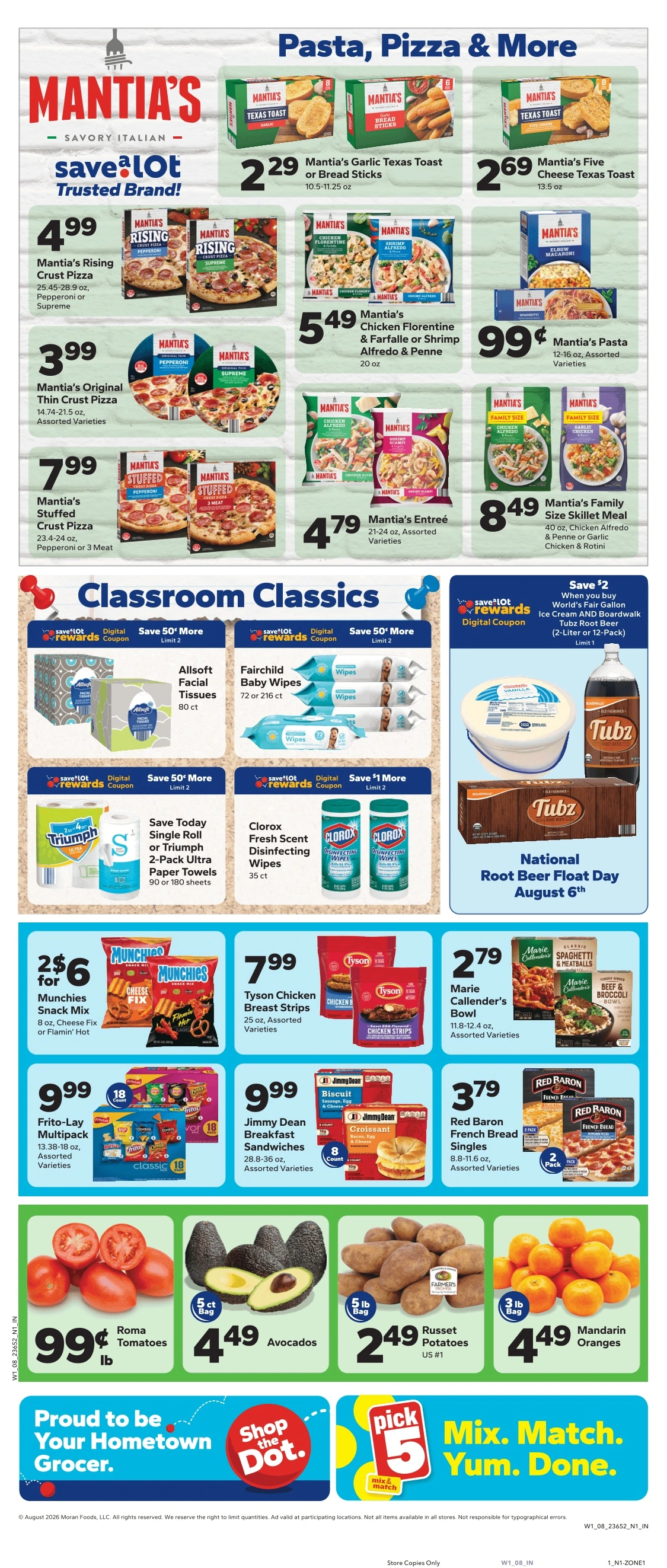 Save a Lot Food Stores flyer page 2