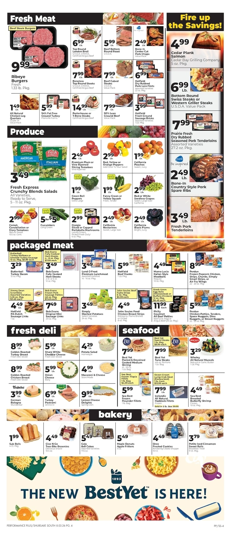 Schneider's Market of Susquehanna flyer page 4