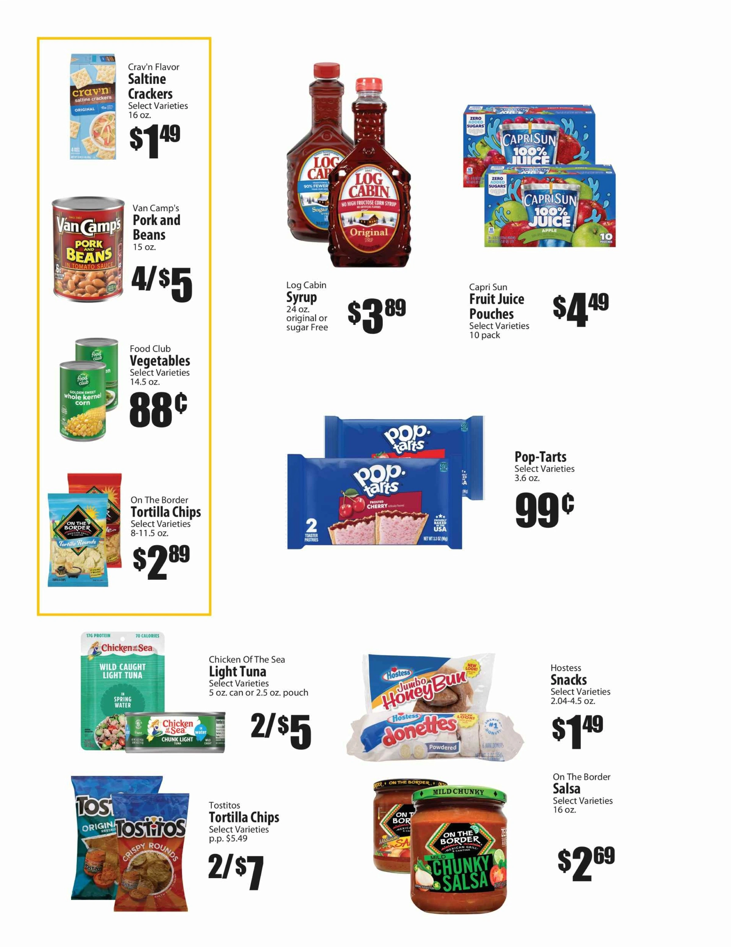 Scottsbluff Main Street Market flyer page 2