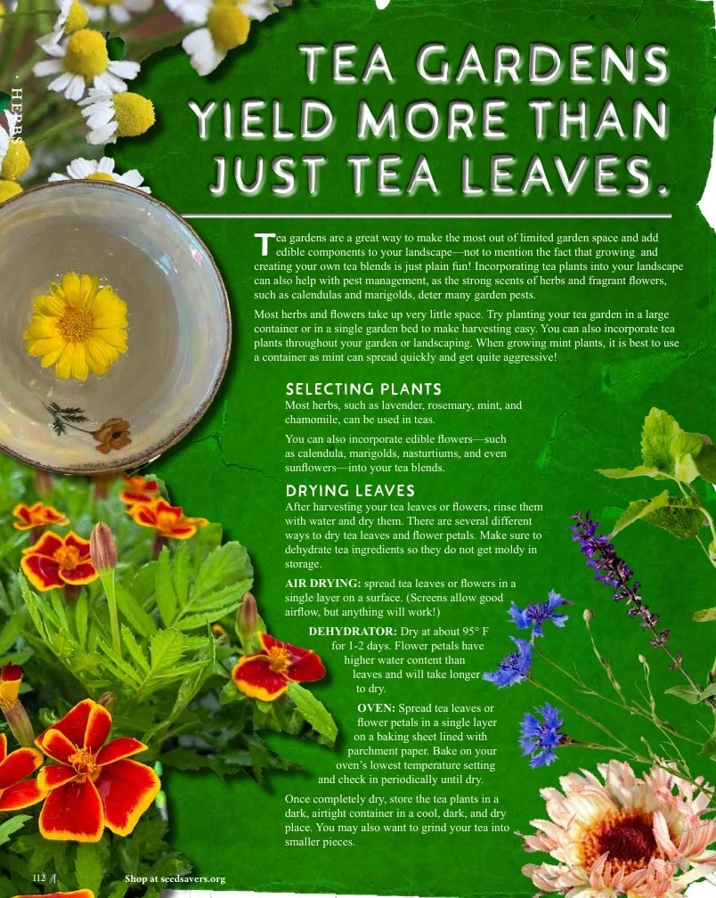 Seed Savers Exchange flyer page 112