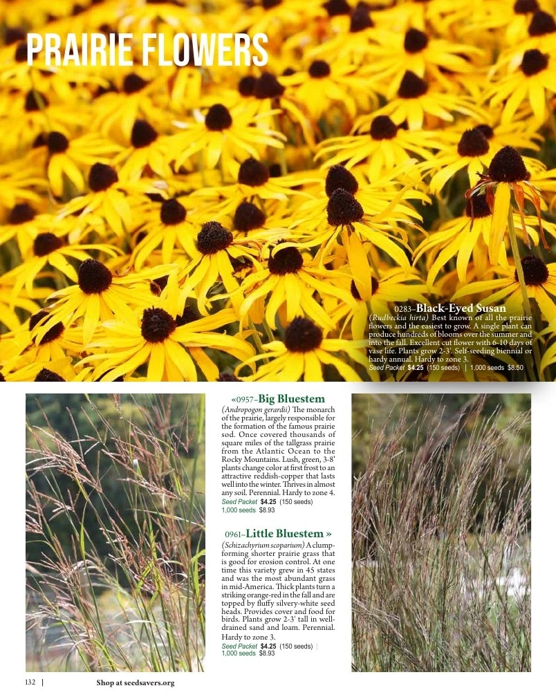 Seed Savers Exchange flyer page 132