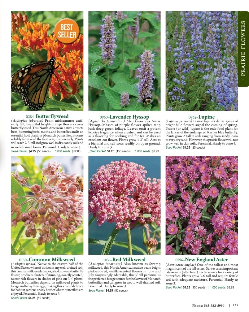 Seed Savers Exchange flyer page 133