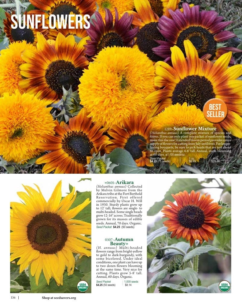 Seed Savers Exchange flyer page 136