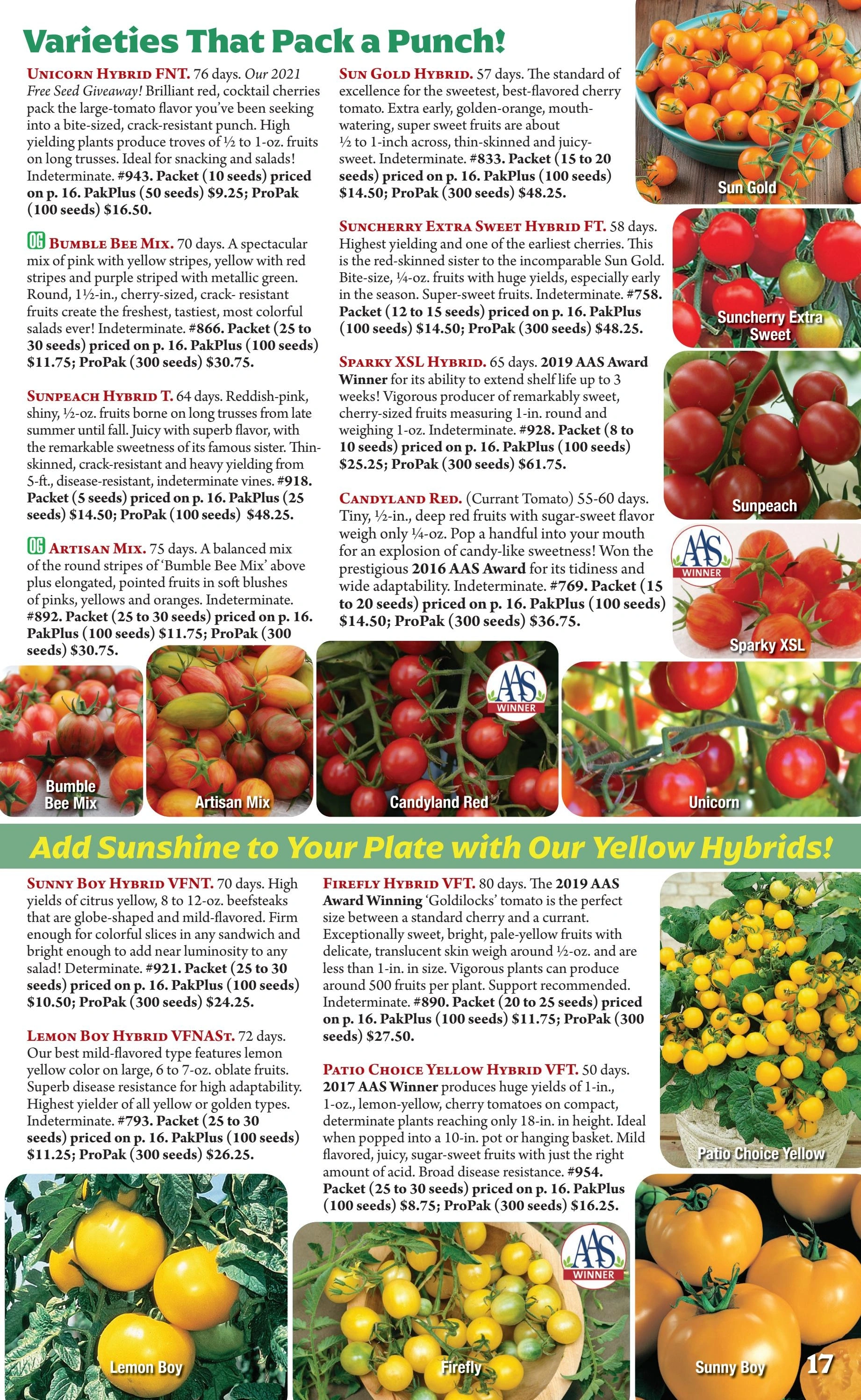 Seeds 'n Such flyer page 17