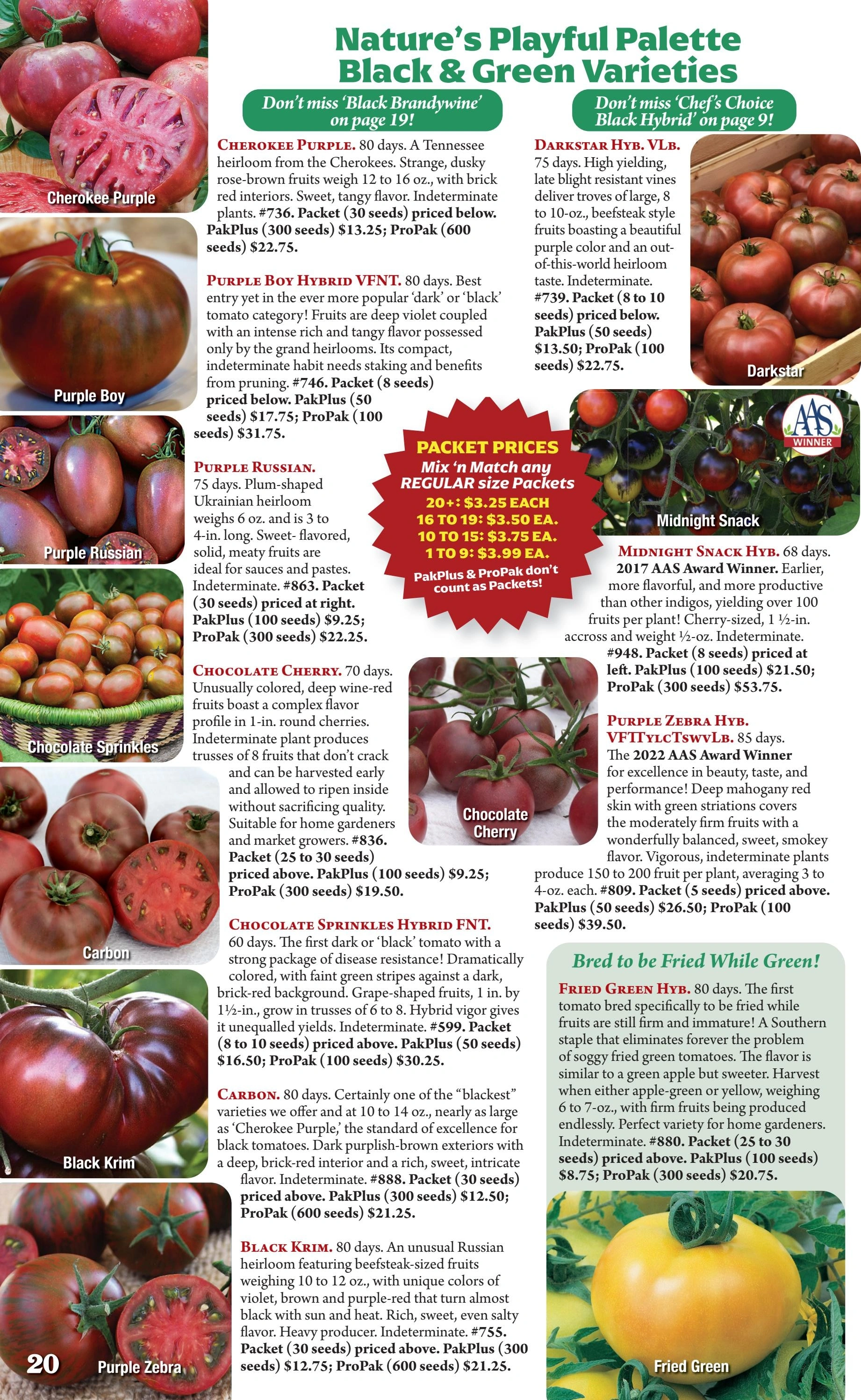 Seeds 'n Such flyer page 20