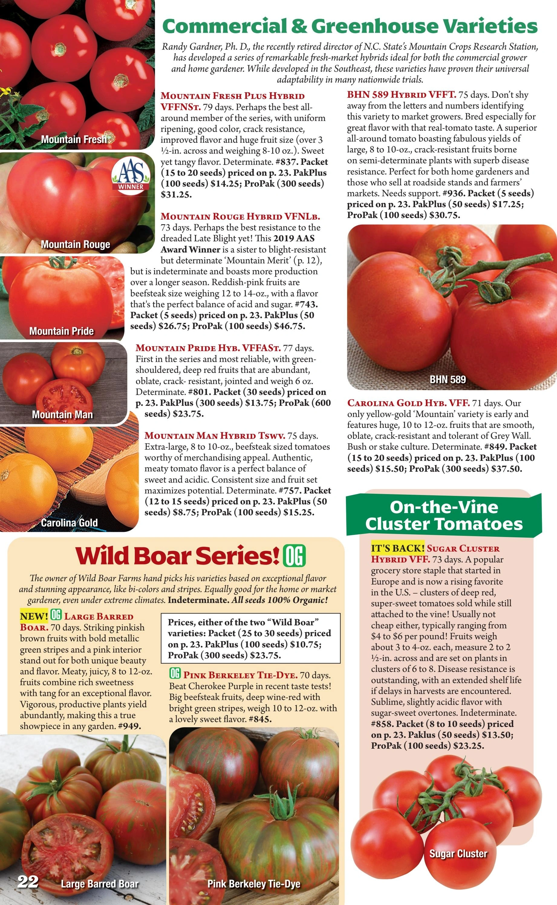 Seeds 'n Such flyer page 22