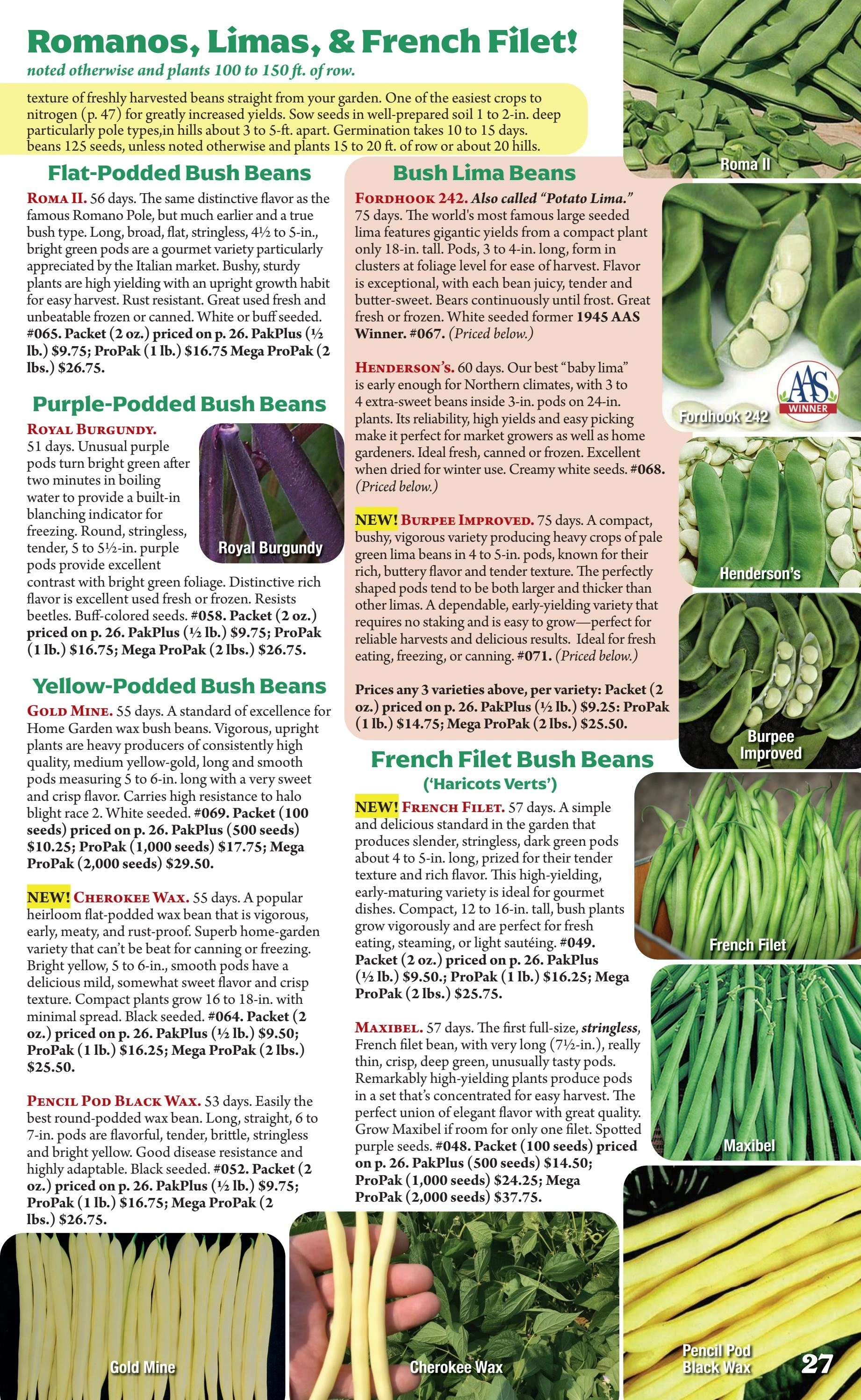 Seeds 'n Such flyer page 27