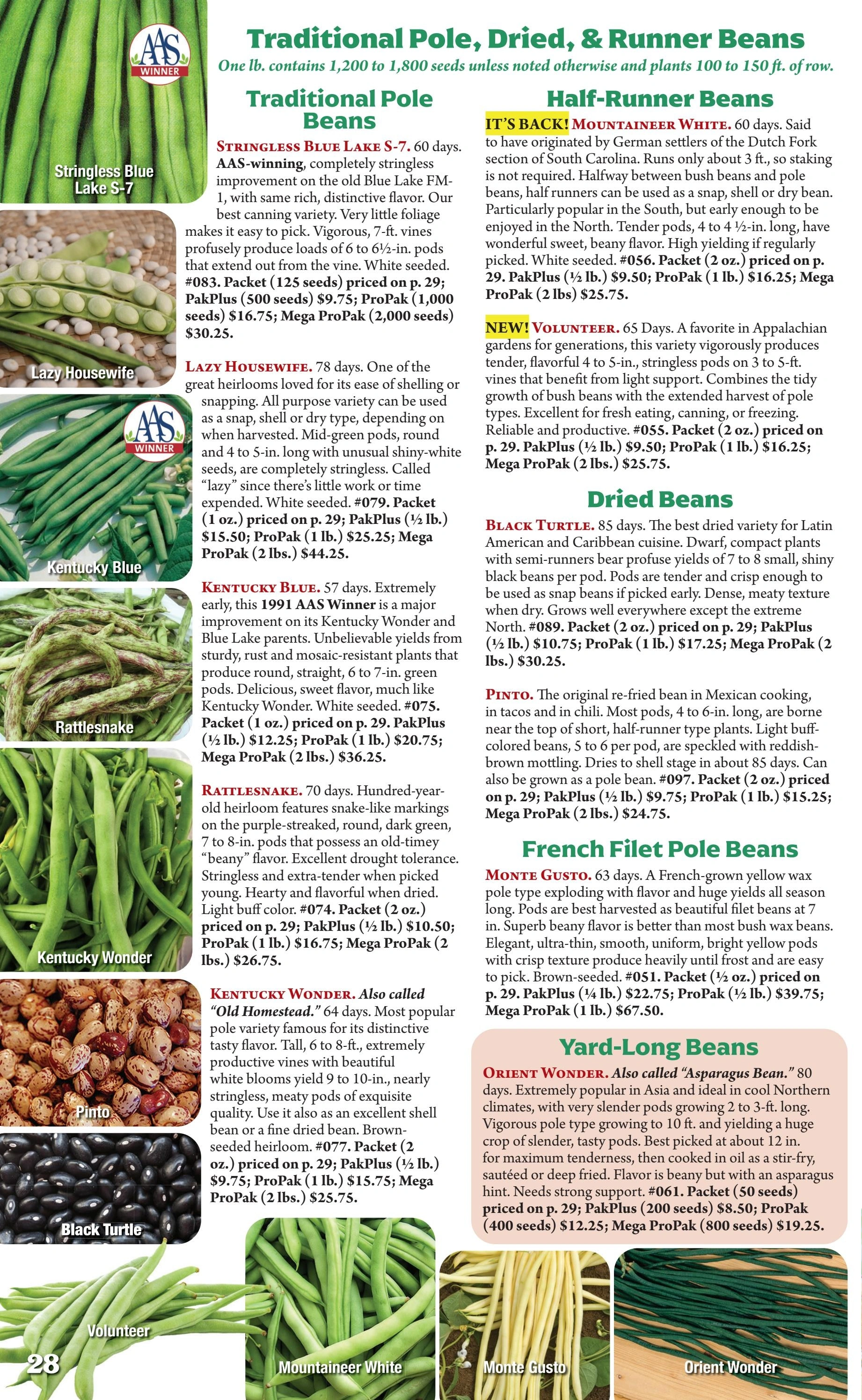 Seeds 'n Such flyer page 28