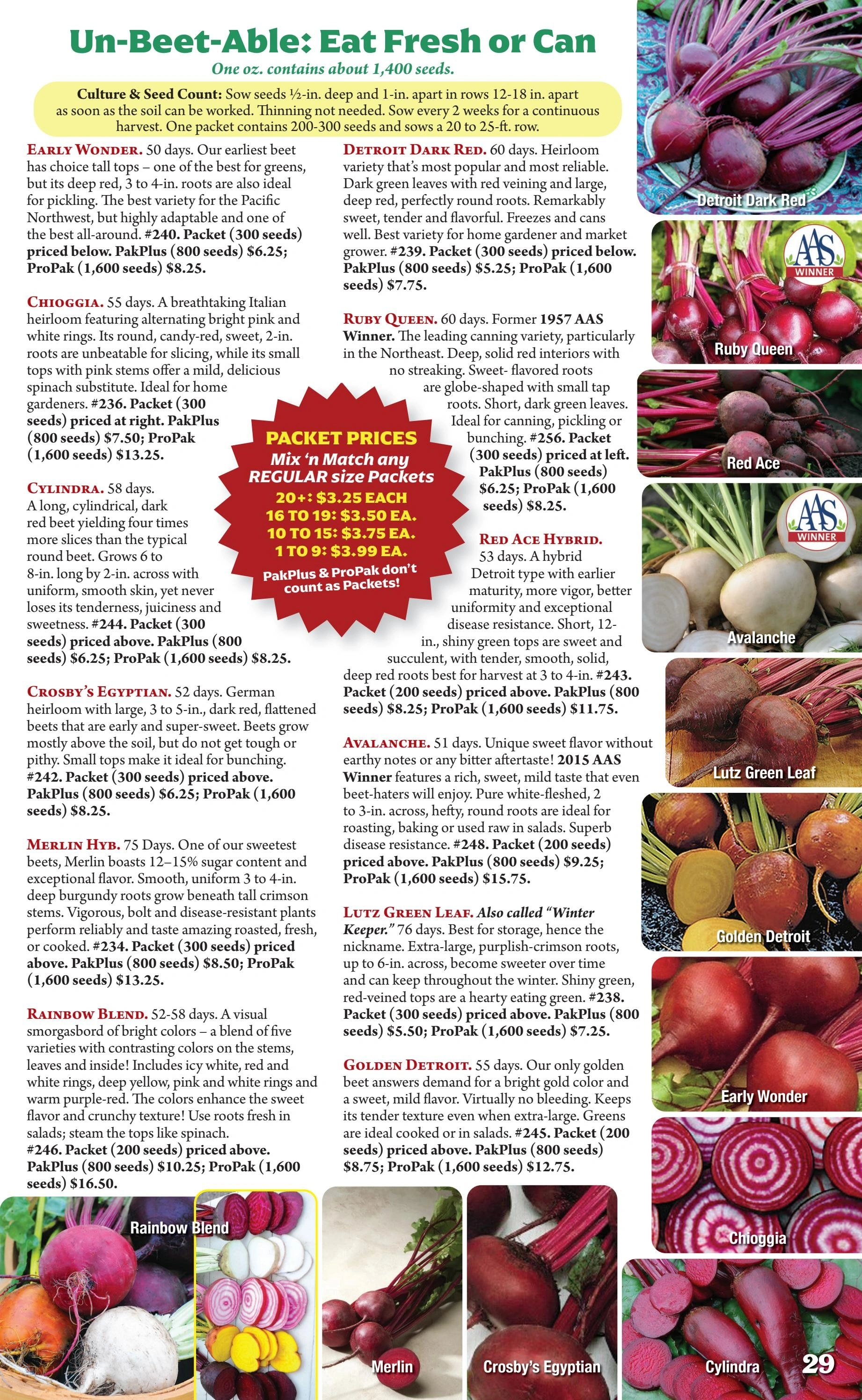 Seeds 'n Such flyer page 29