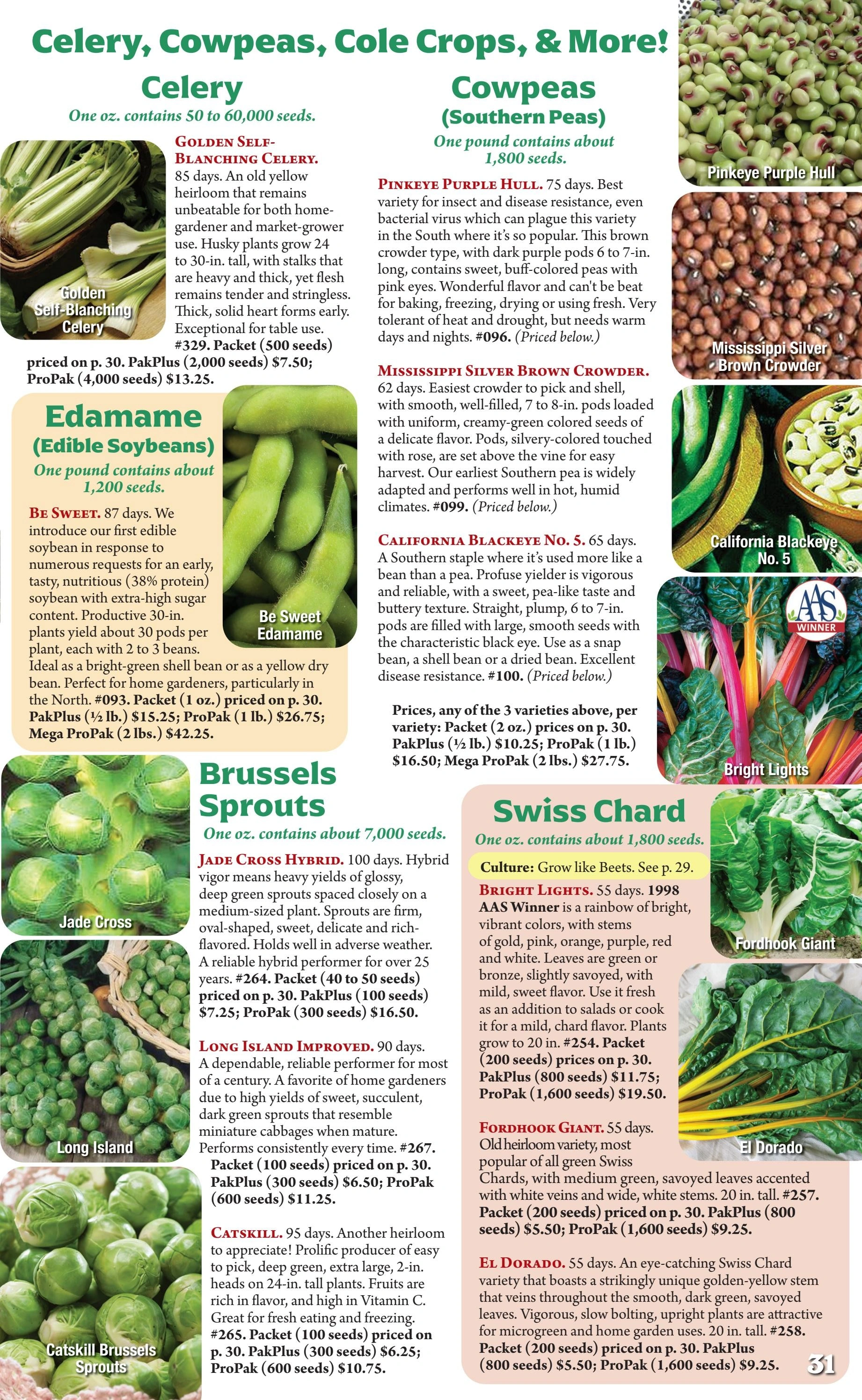Seeds 'n Such flyer page 31
