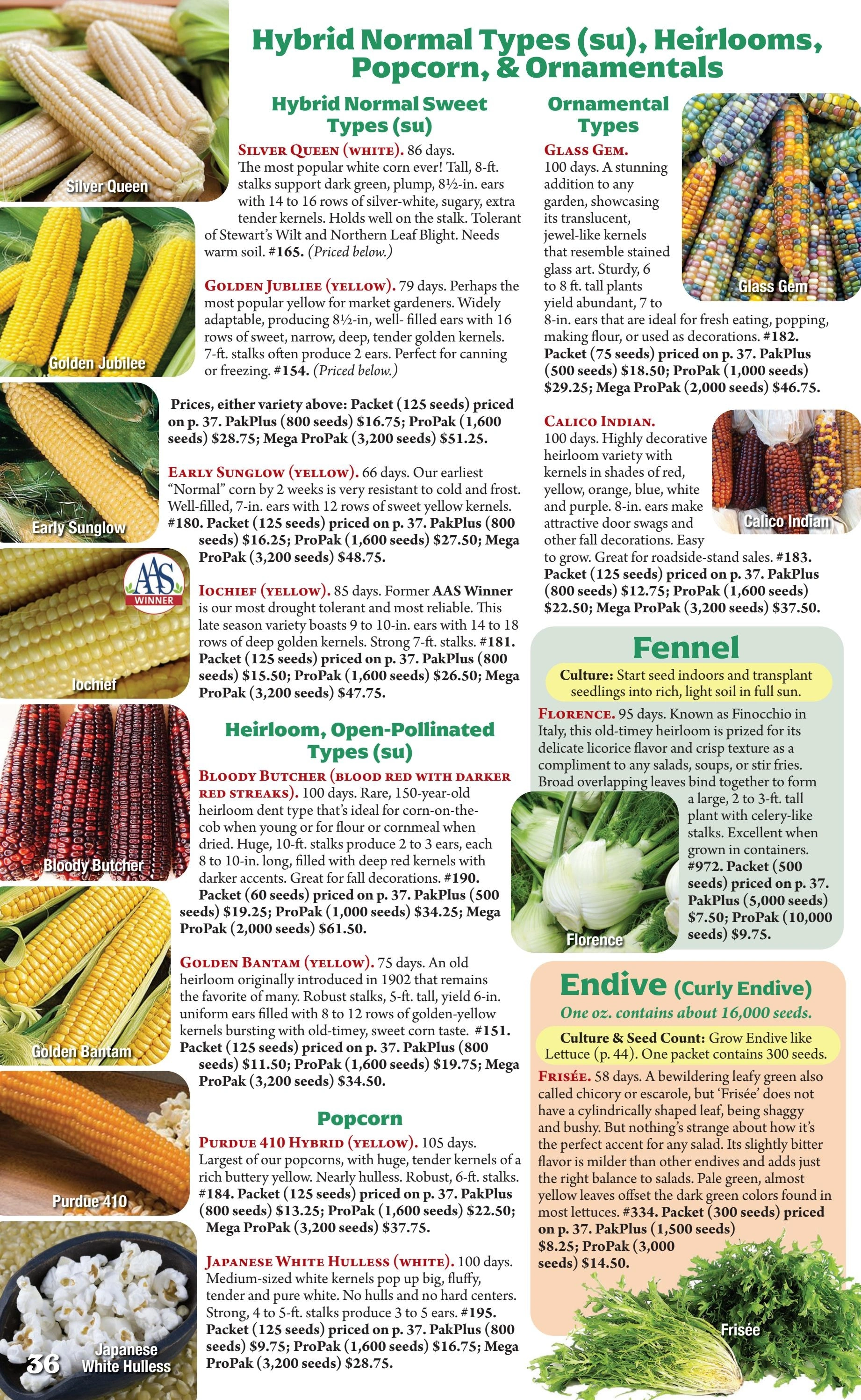 Seeds 'n Such flyer page 36