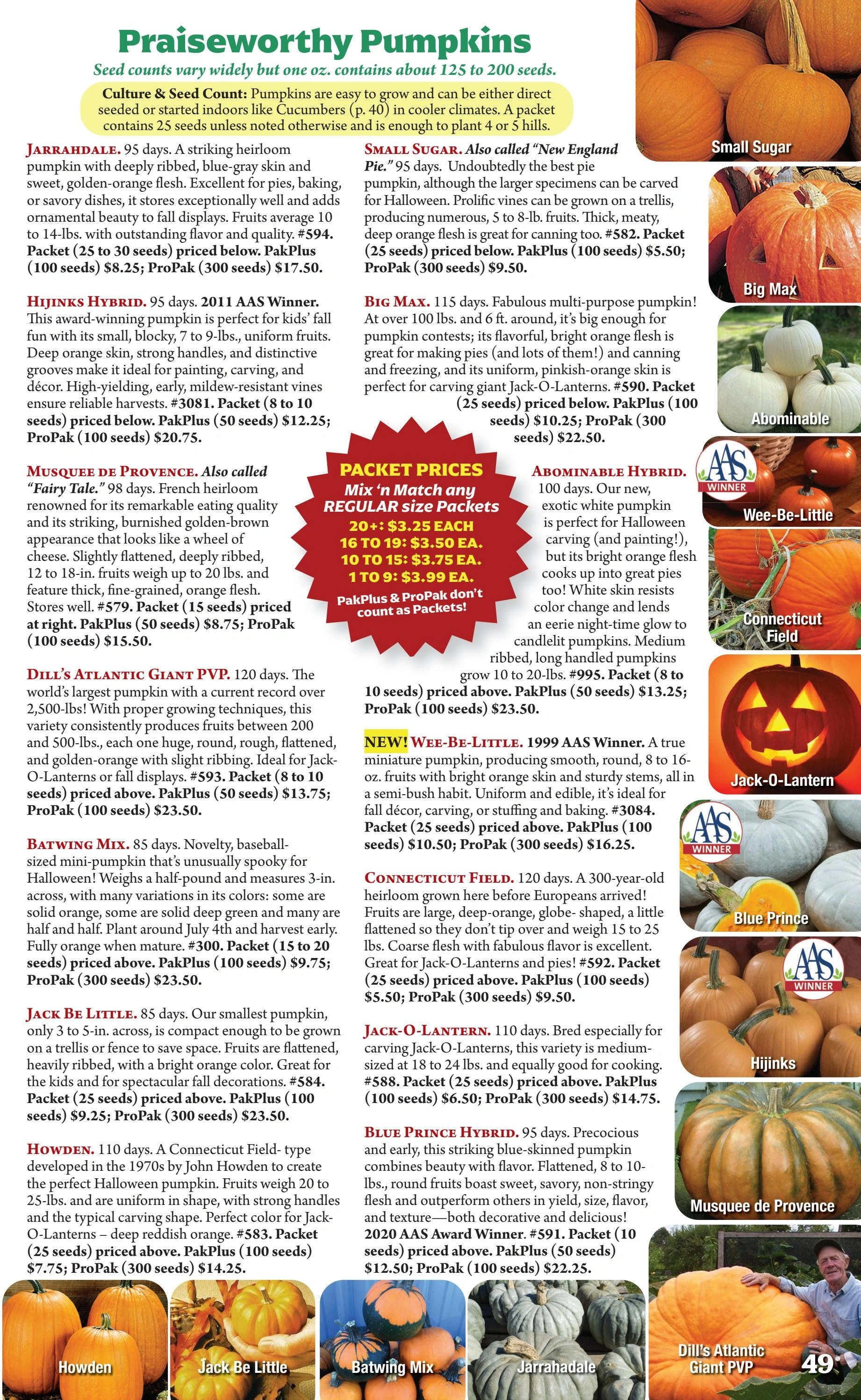 Seeds 'n Such flyer page 49