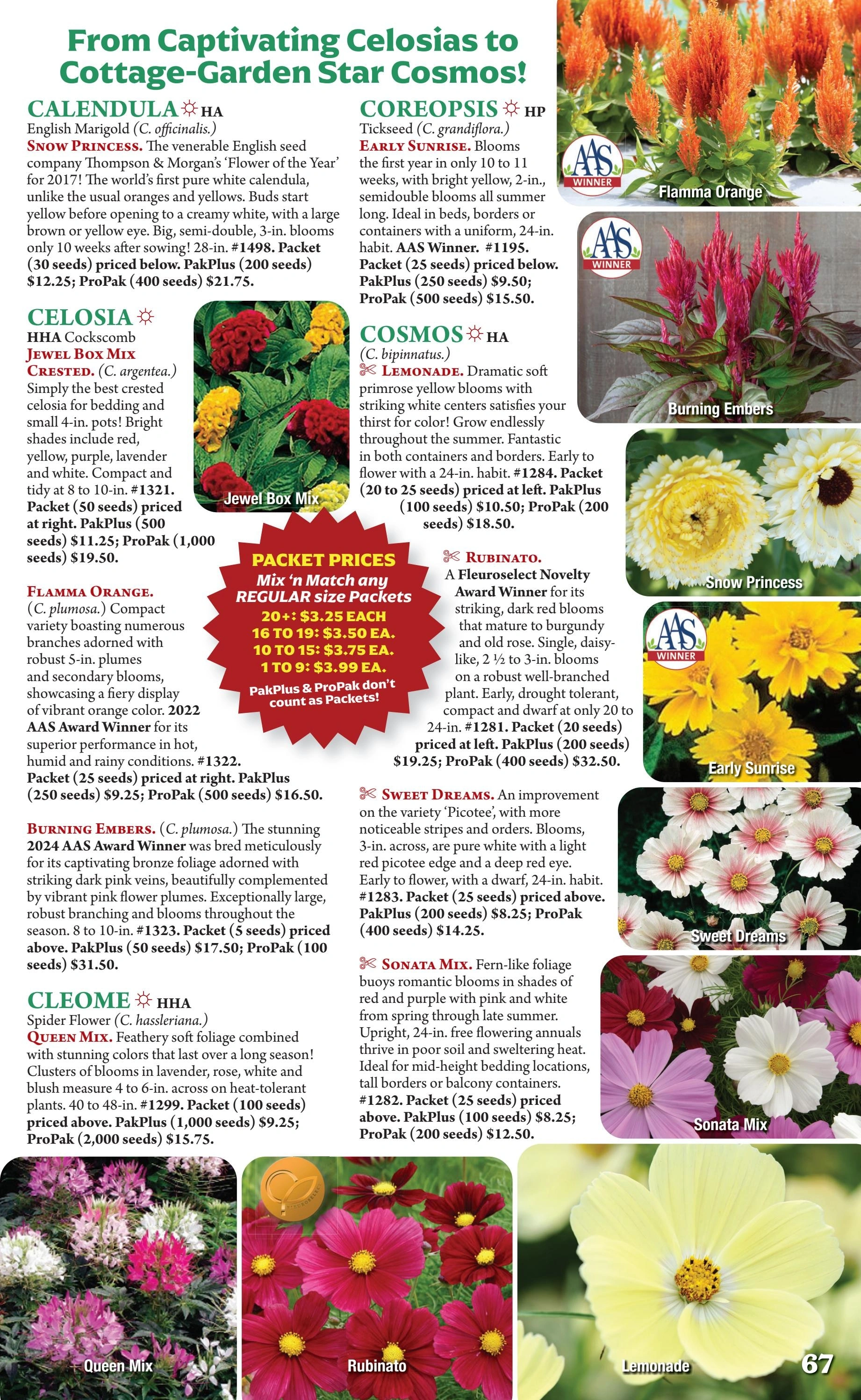 Seeds 'n Such flyer page 67