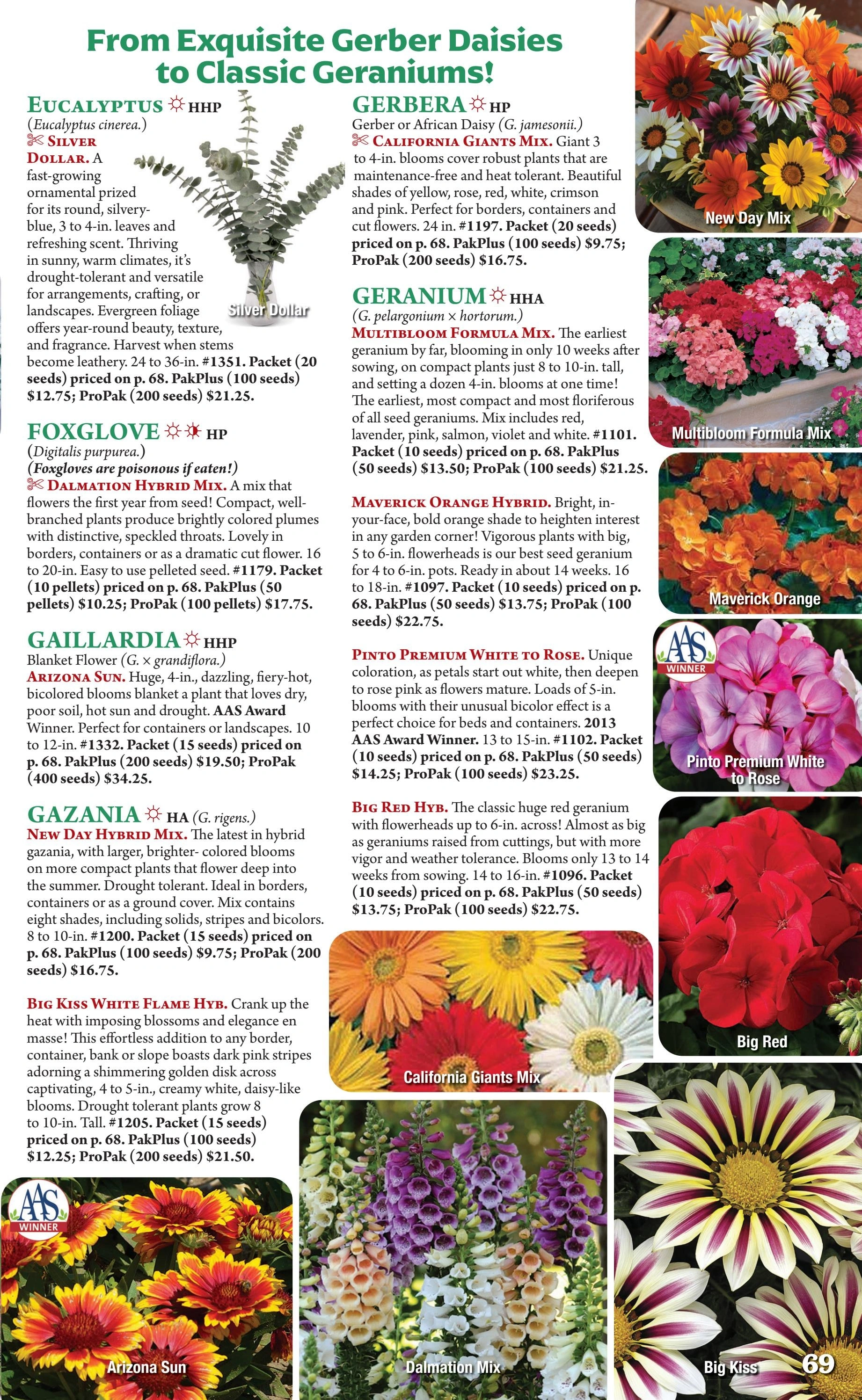 Seeds 'n Such flyer page 69
