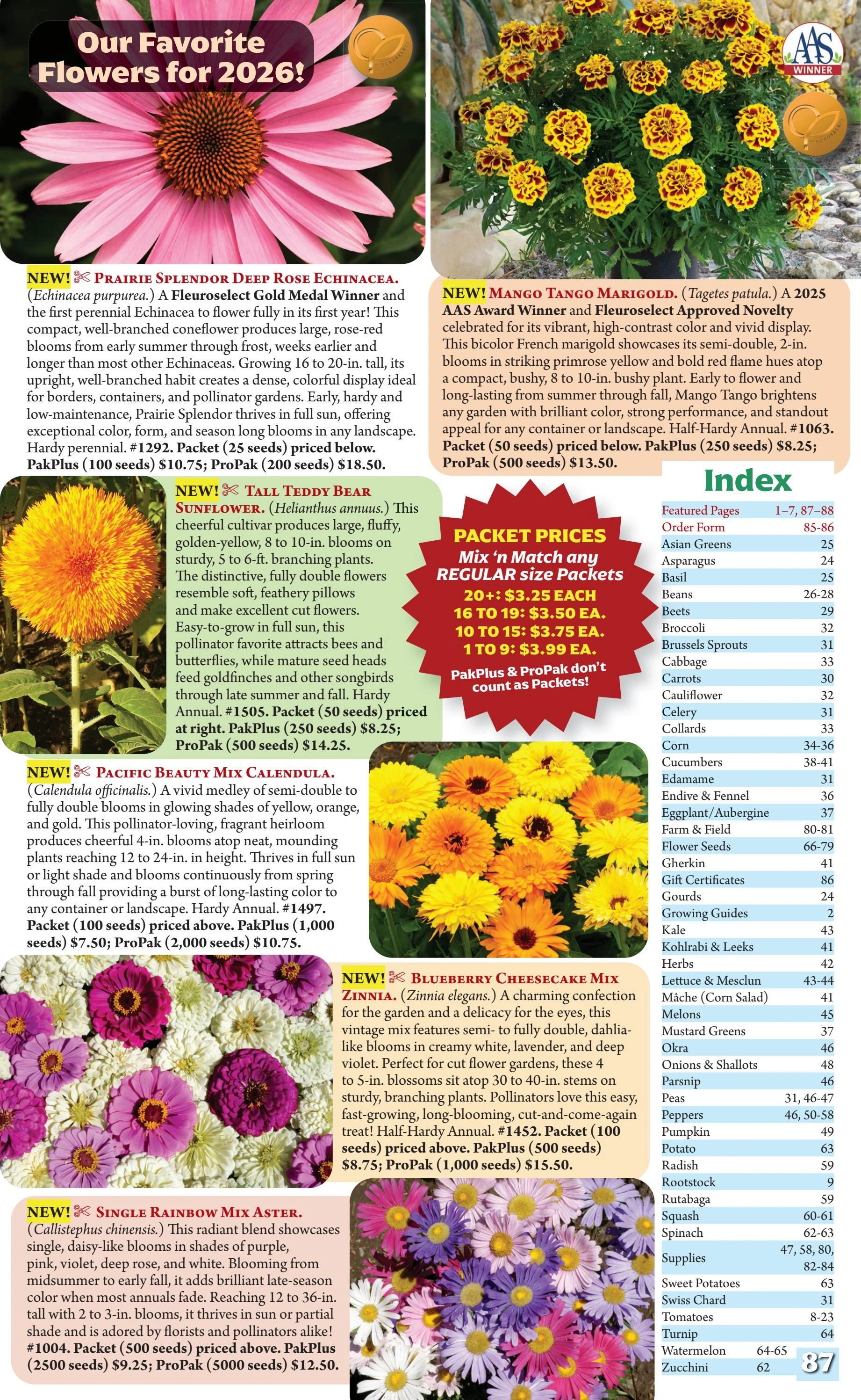 Seeds 'n Such flyer page 87