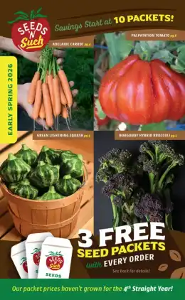 Seeds 'n Such Annual Seed Catalog Weekly Ad