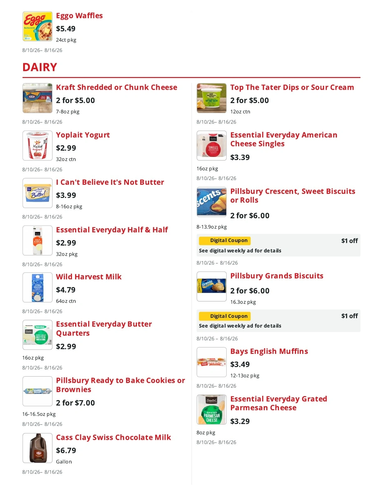 Service Food Market flyer page 6