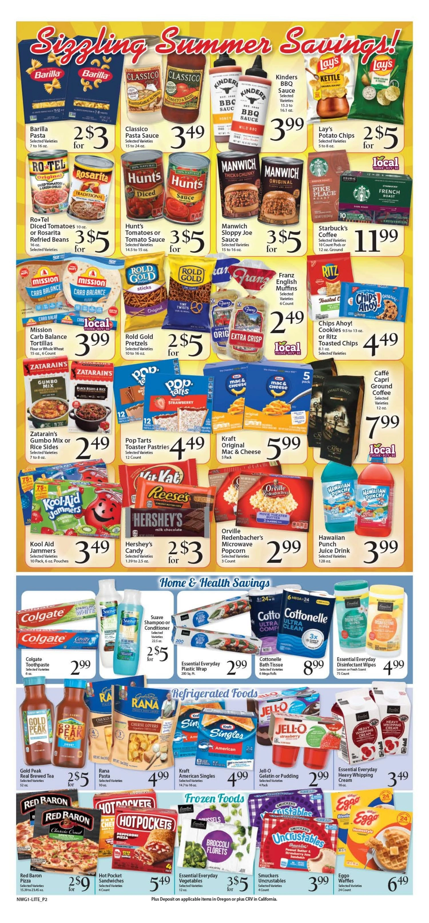Shady Cove Market flyer page 2
