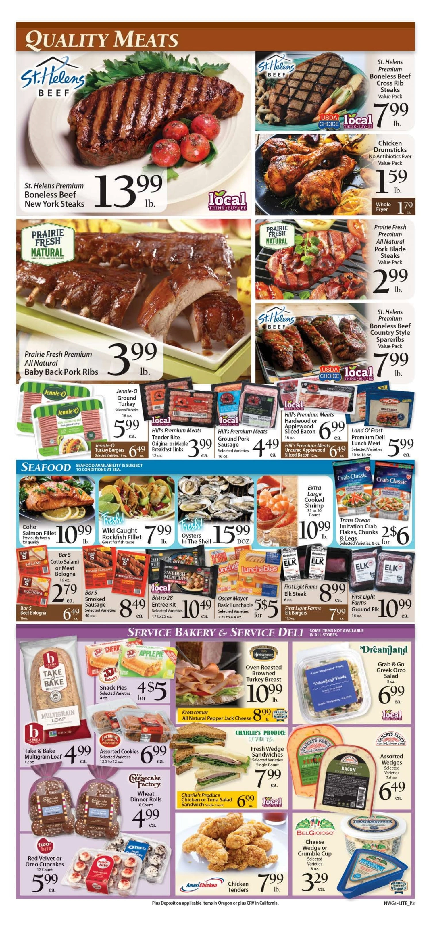 Shady Cove Market flyer page 3
