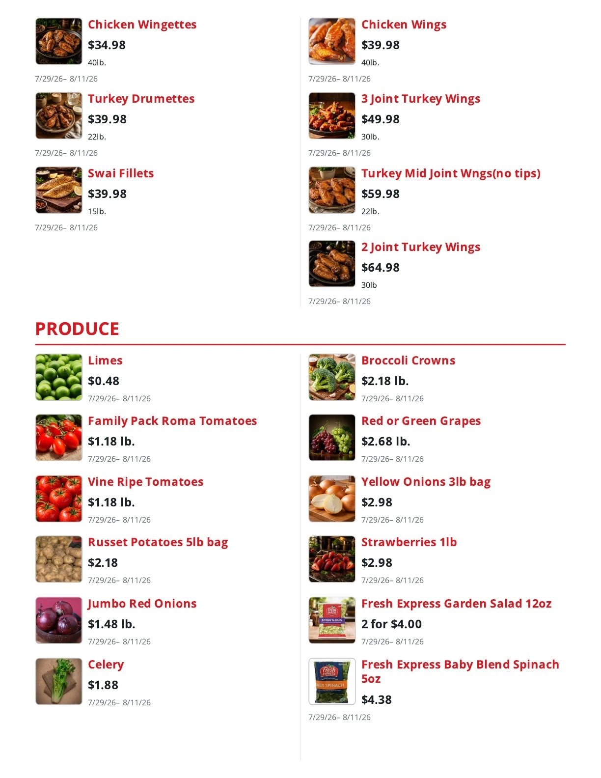 Shoppers Value Foods Louisiana flyer page 4