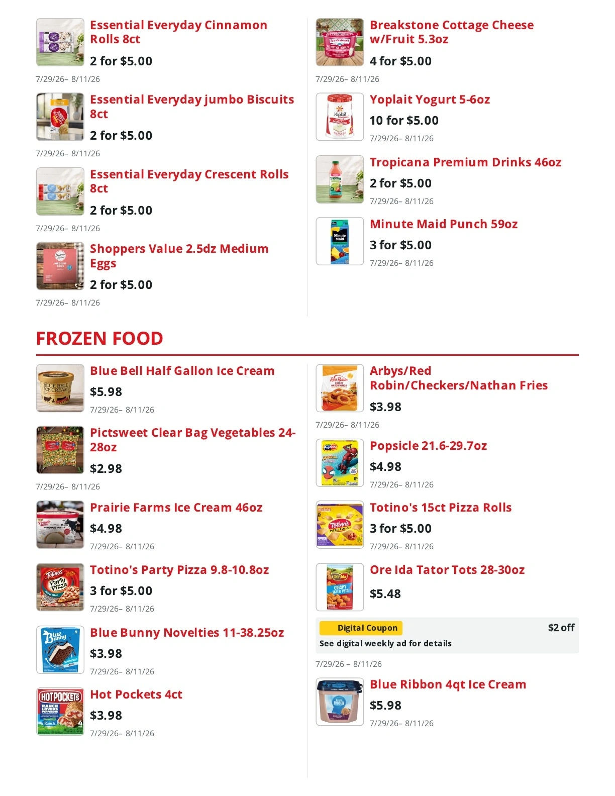 Shoppers Value Foods Louisiana flyer page 9