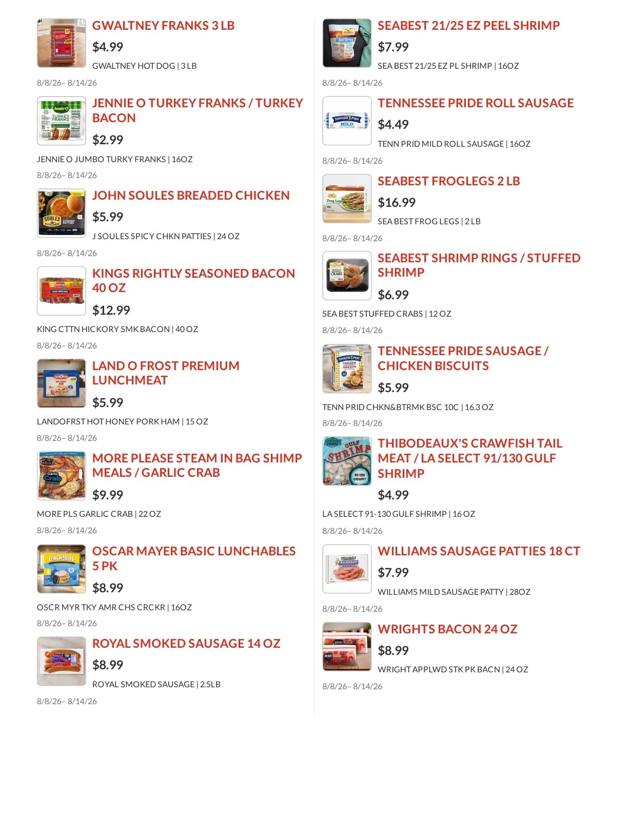 Shoppers Value Foods Macon flyer page 2