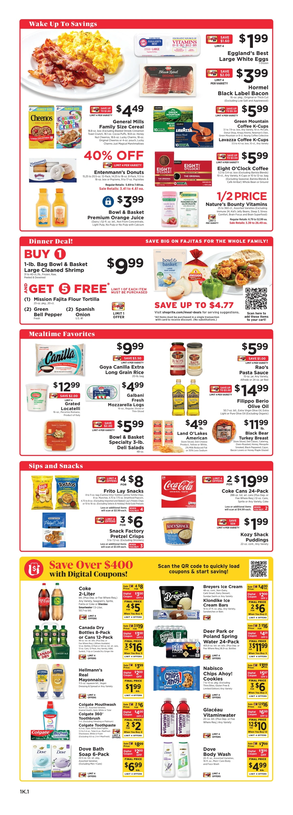 ShopRite flyer page 4