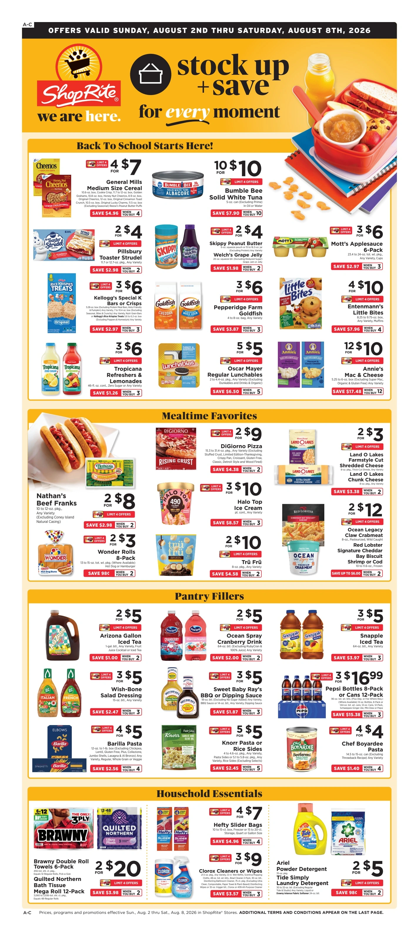 ShopRite flyer page 1