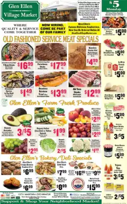 Glen Ellen Village Market Weekly Ad