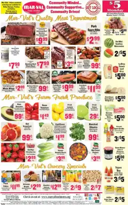 Mar-Val Food Stores Weekly Ad