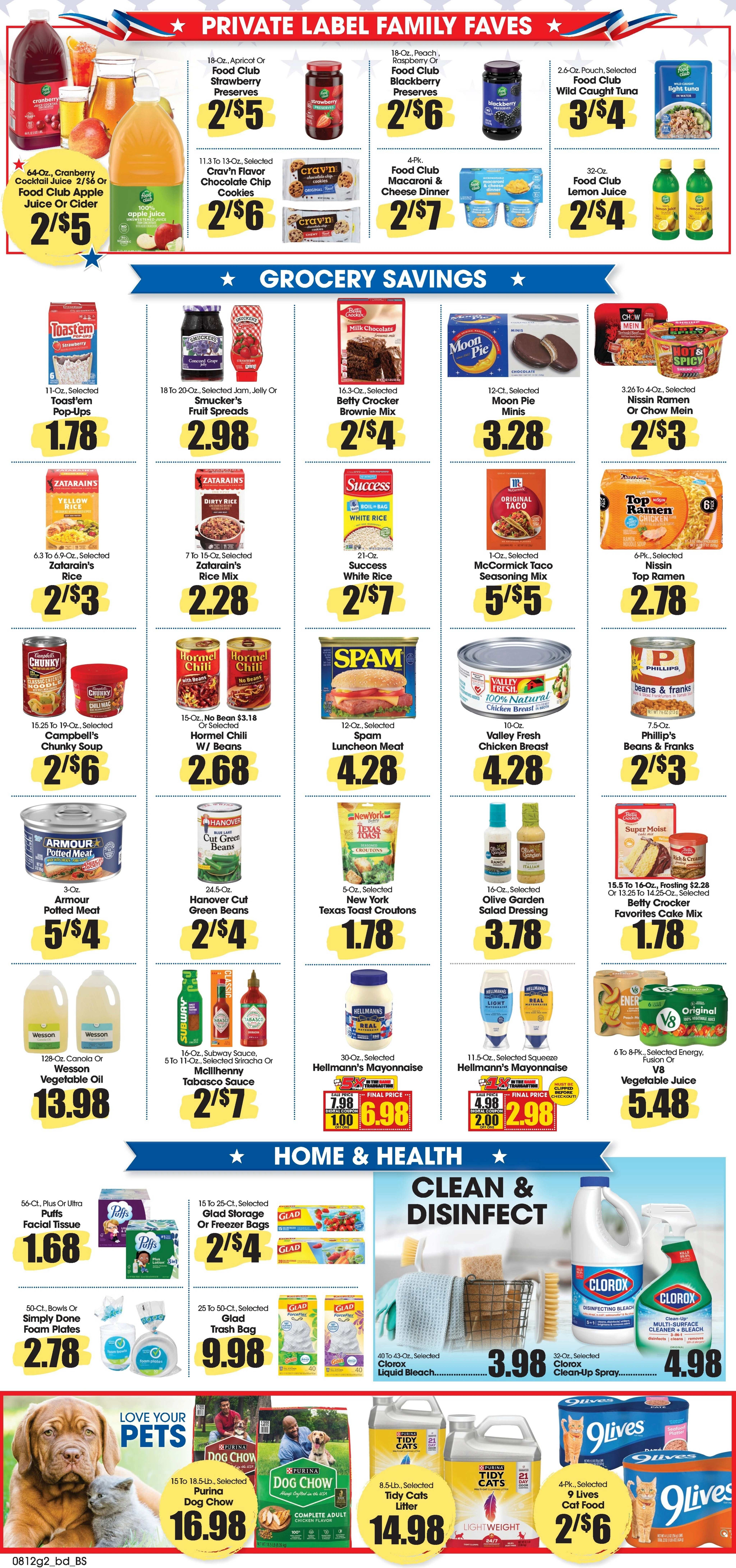 Small's Food Center flyer page 5