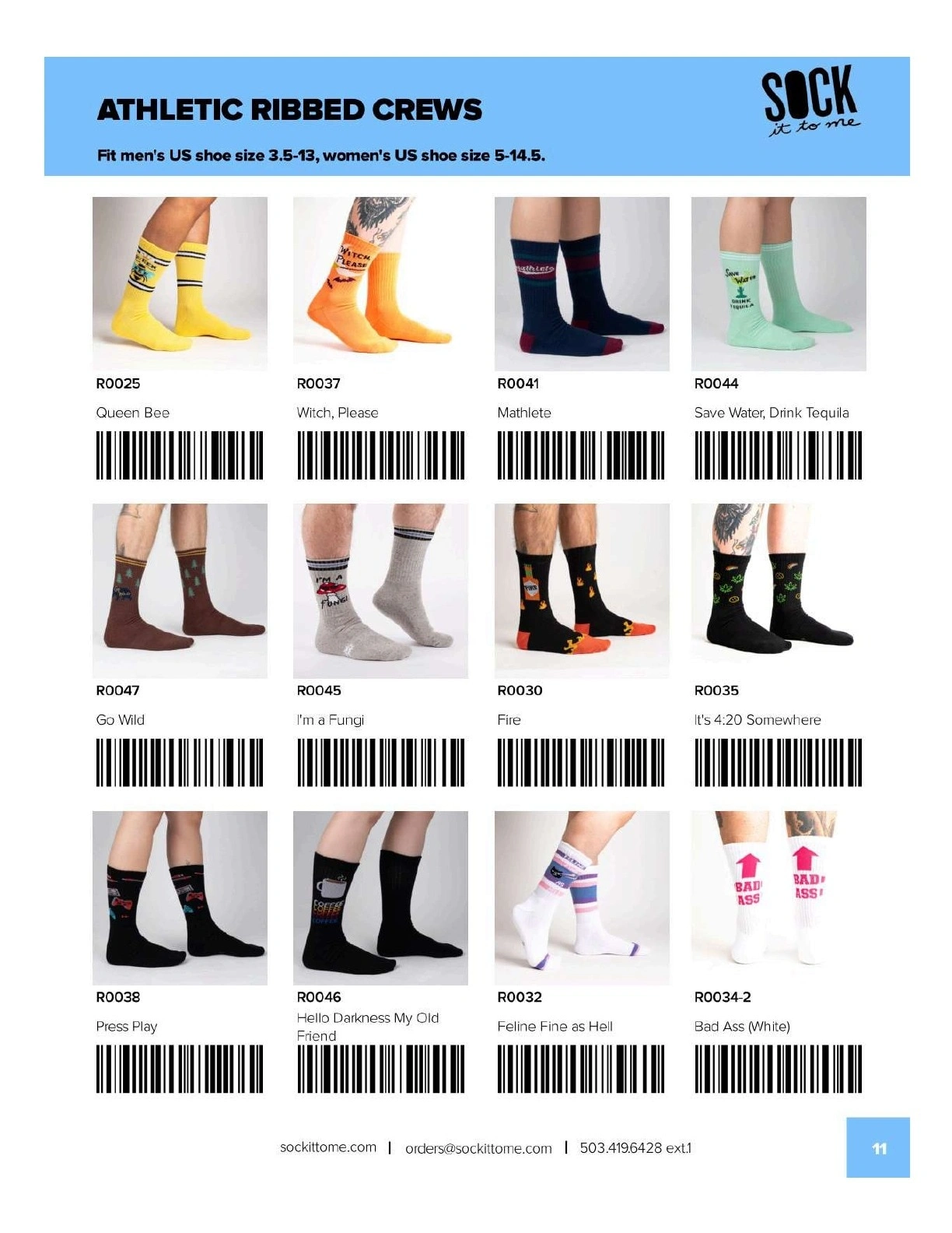 Sock It to Me flyer page 11
