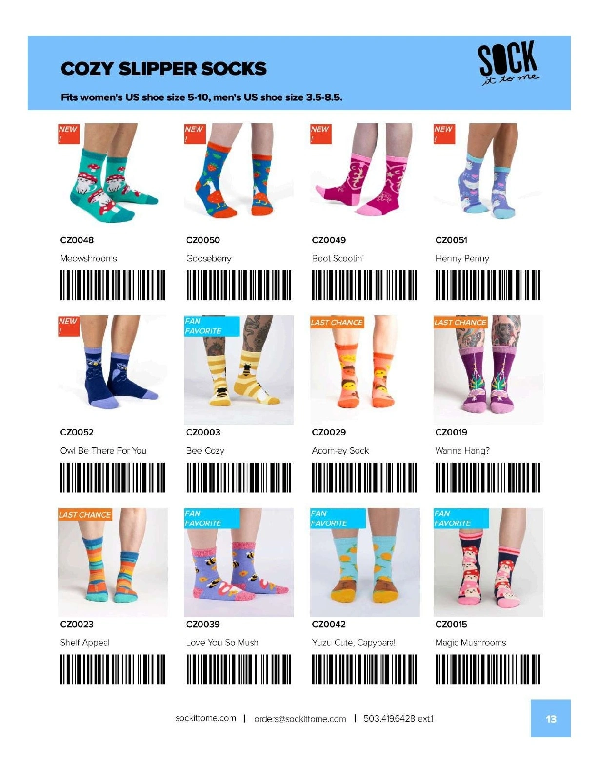 Sock It to Me flyer page 13