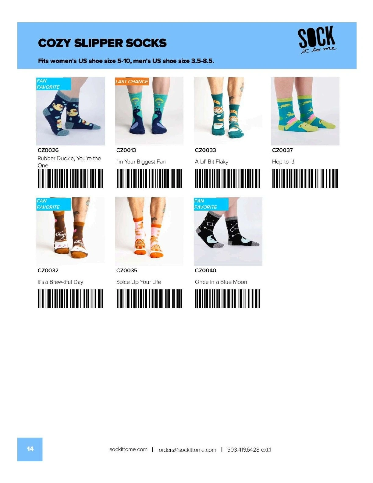 Sock It to Me flyer page 14