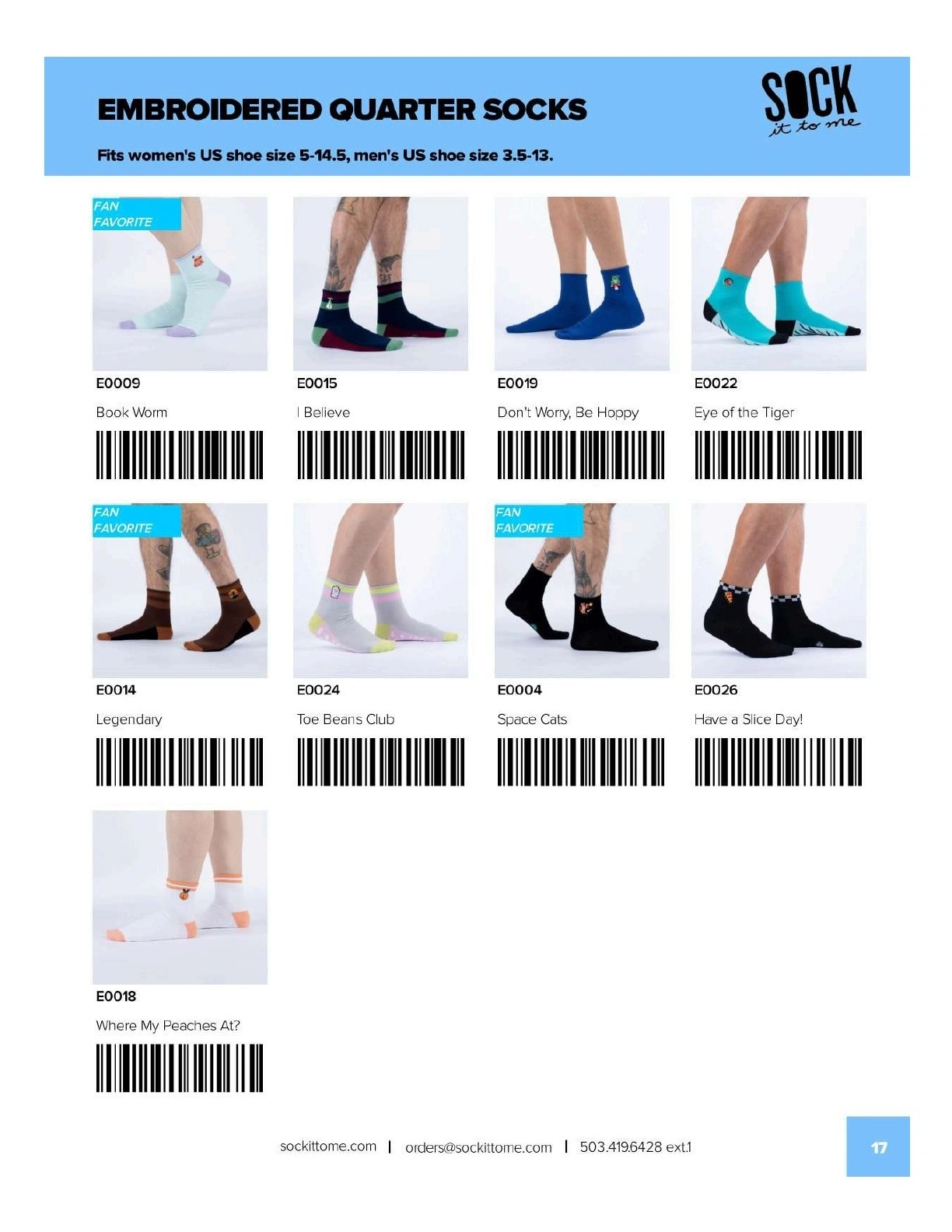 Sock It to Me flyer page 17