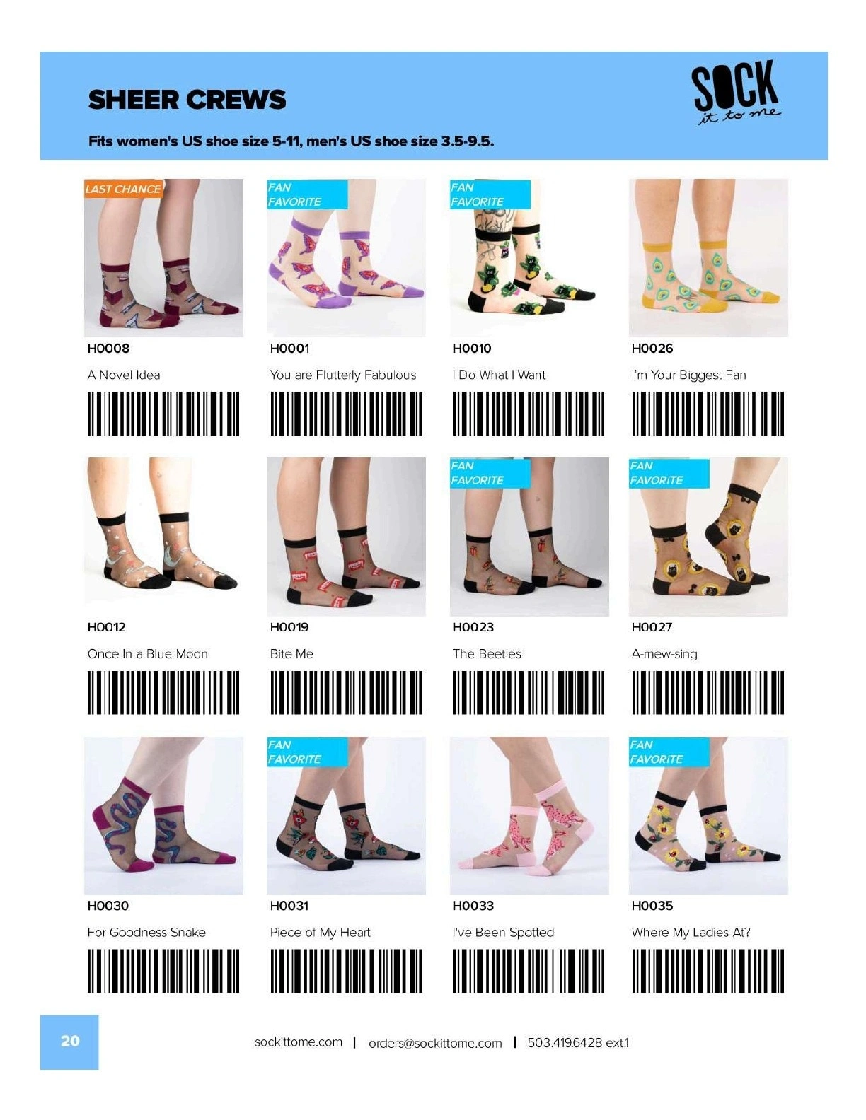 Sock It to Me flyer page 20