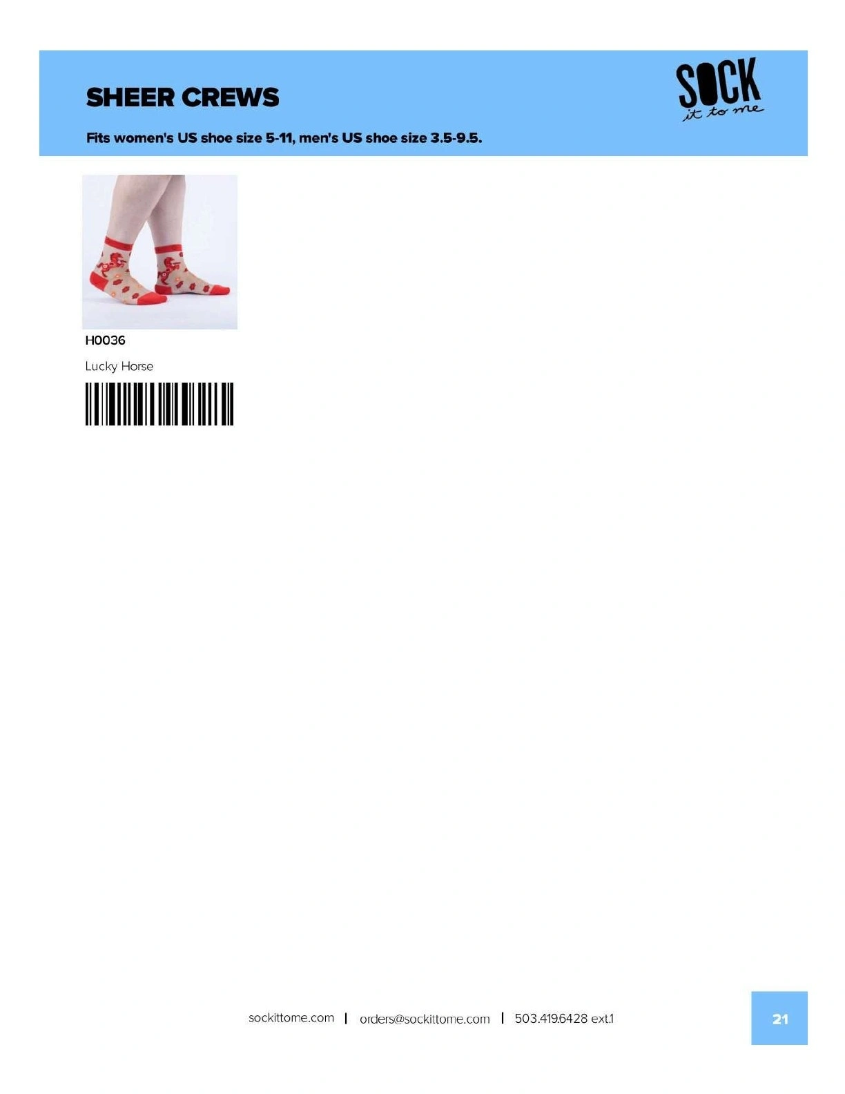 Sock It to Me flyer page 21