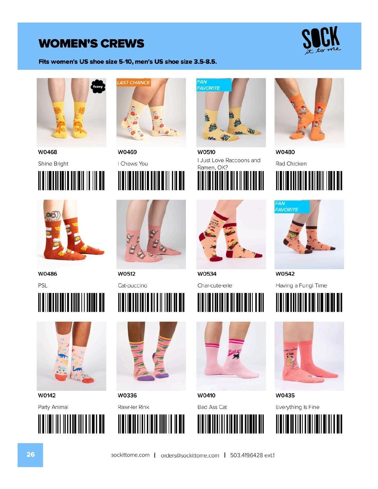 Sock It to Me flyer page 26
