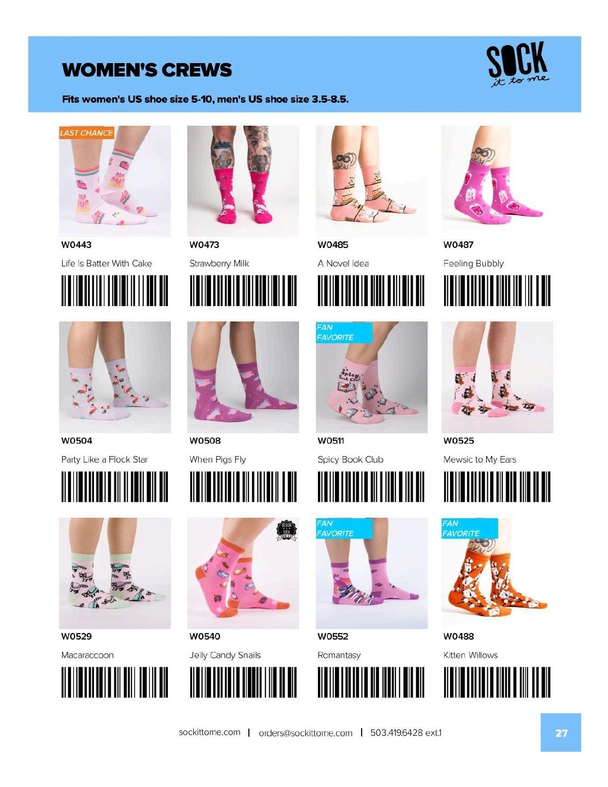 Sock It to Me flyer page 27
