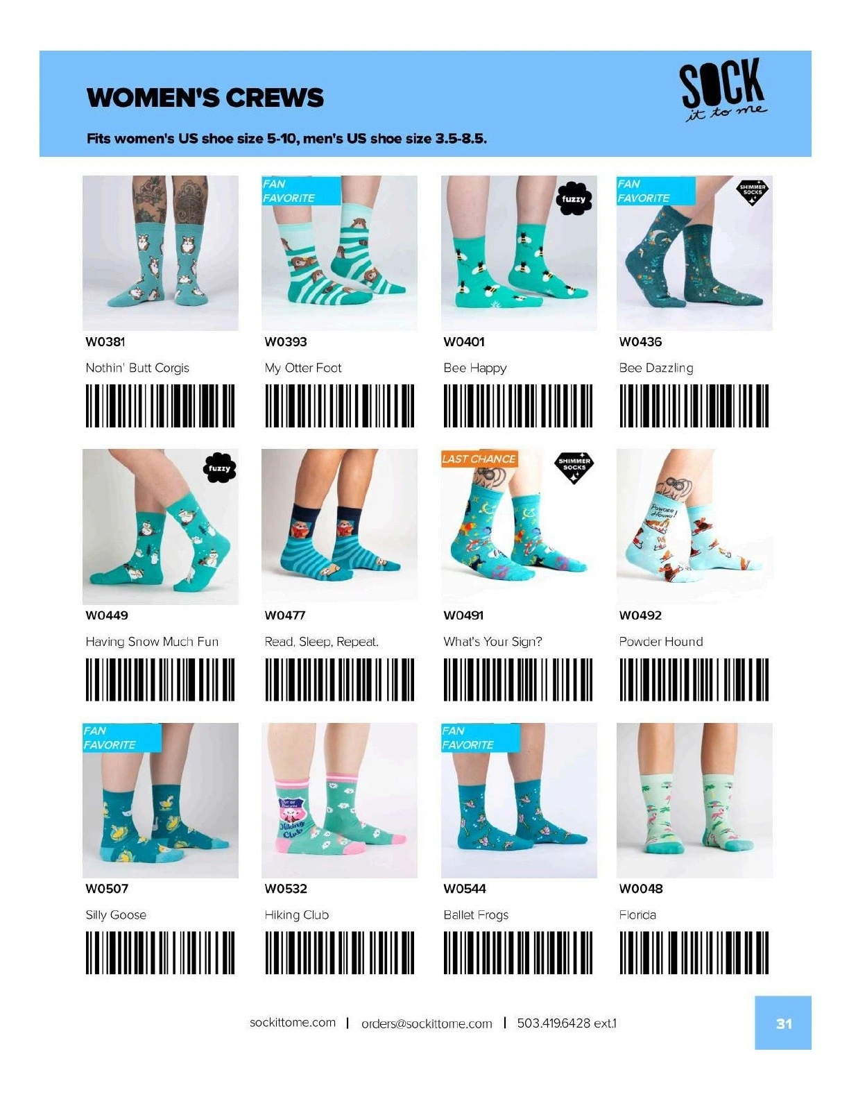 Sock It to Me flyer page 31